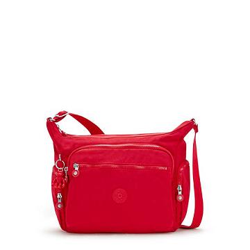 Kipling Gabbie Crossbody Bags Red Rouge | AU 1154FD